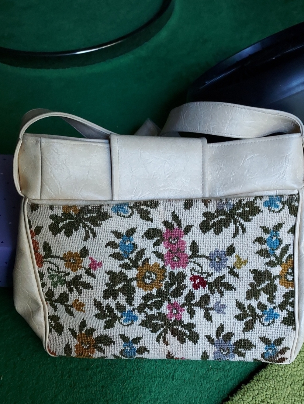 Needlepoint Shoulder Bag View 2